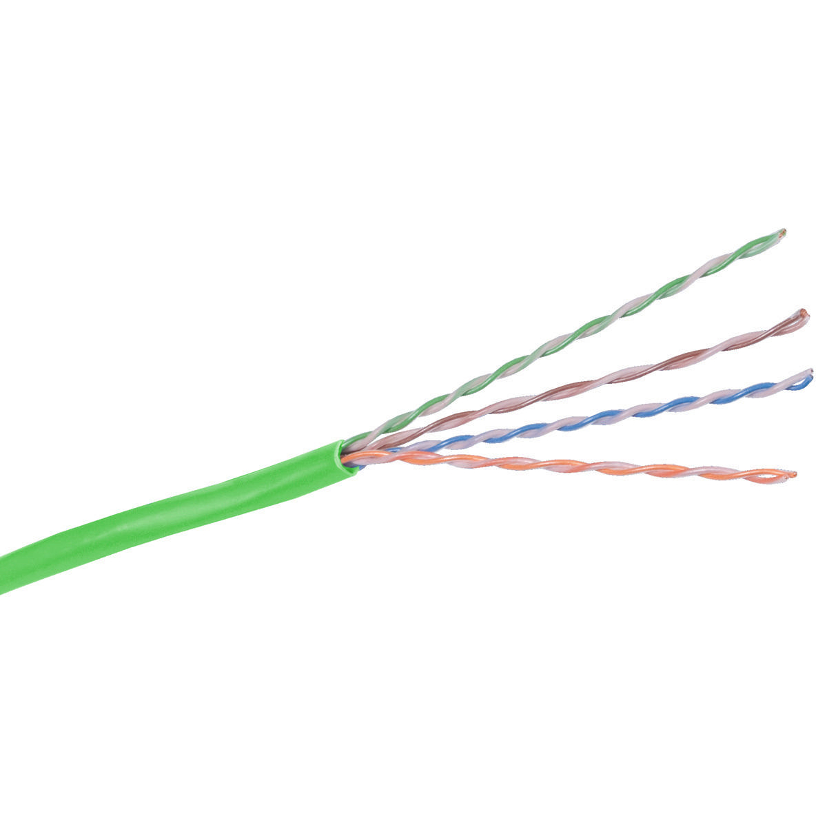 Cable, SPEEDGAIN, Cat 5e, Riser, Reelex, 300Mhz, Green C5ERRGN Hubbell