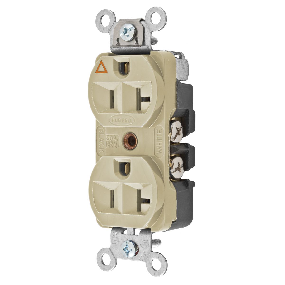 Heavy Duty Decorator Spec Grade Receptacles Back and Side Wire 20A