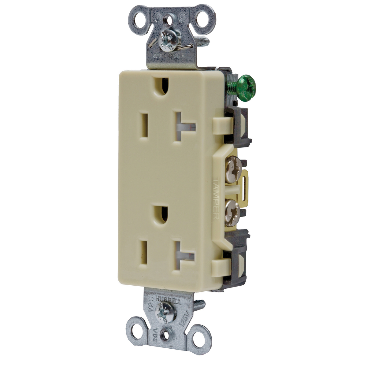 DR20ITR Duplex Receptacle Hubbell Wiring Device-Kellems