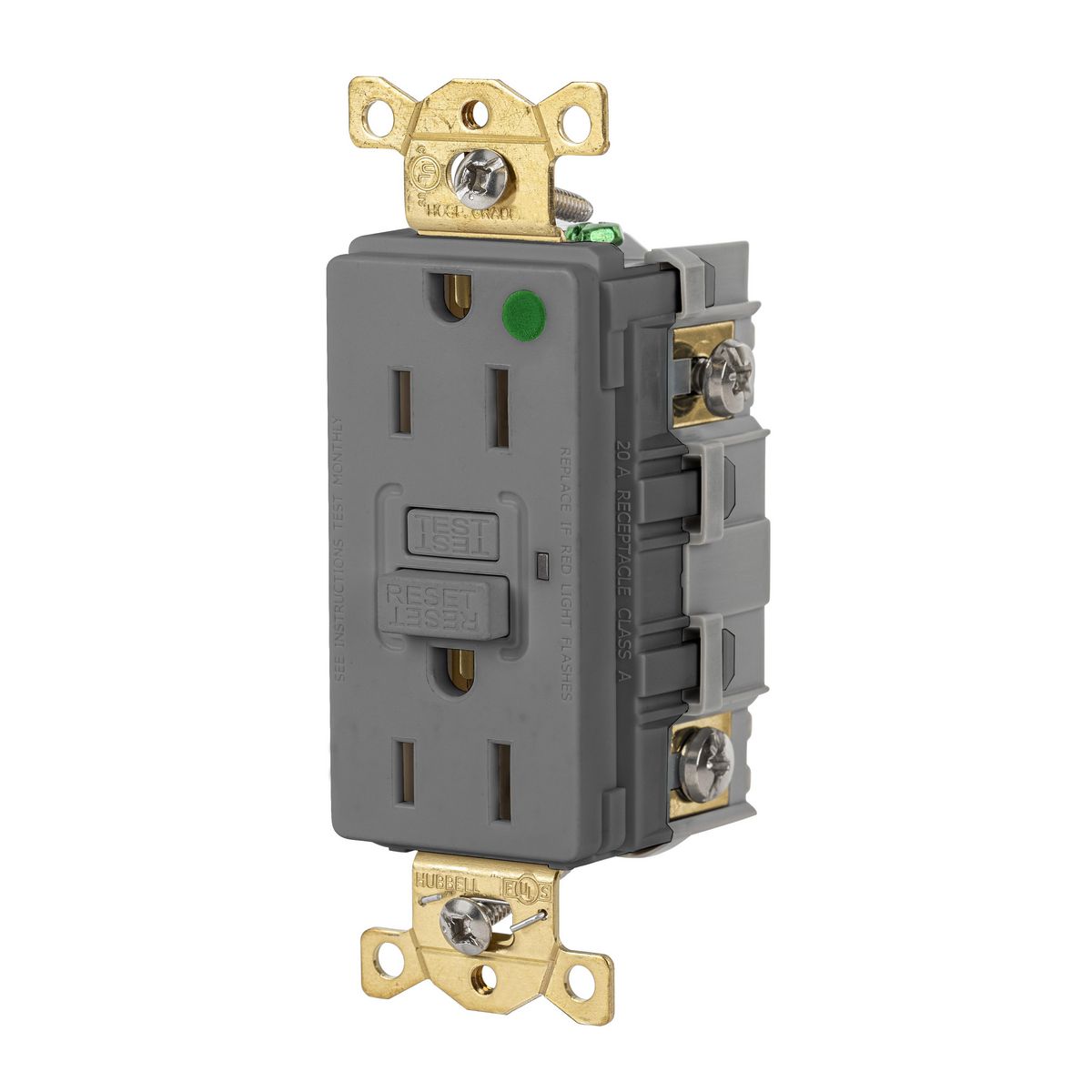 Heavy Duty Hospital Grade AUTOGUARD® SelfTest GFCI Receptacle, 15A