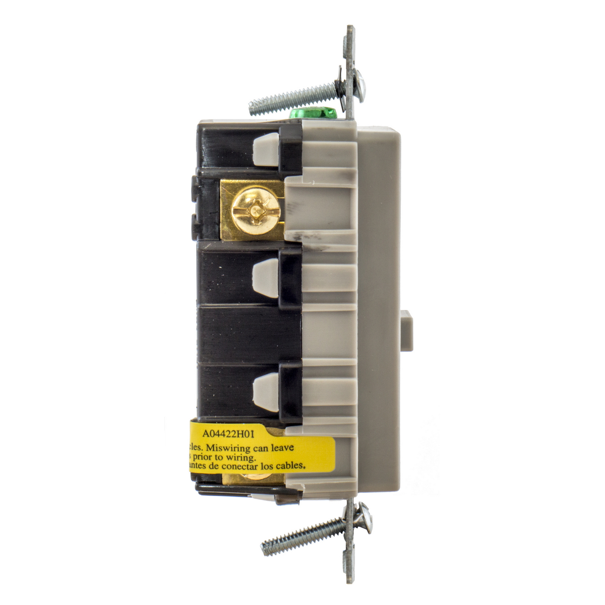 Power Protection Devices, Receptacle, Self Test, GFCI, 15A 125V, 2Pole