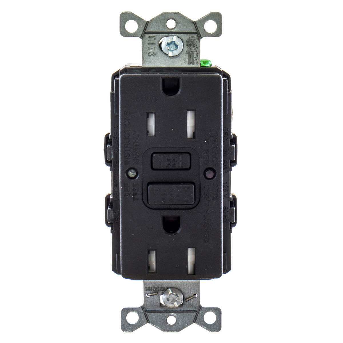 Power Protection Devices, Receptacle, Self Test, GFCI, Commercial Grade
