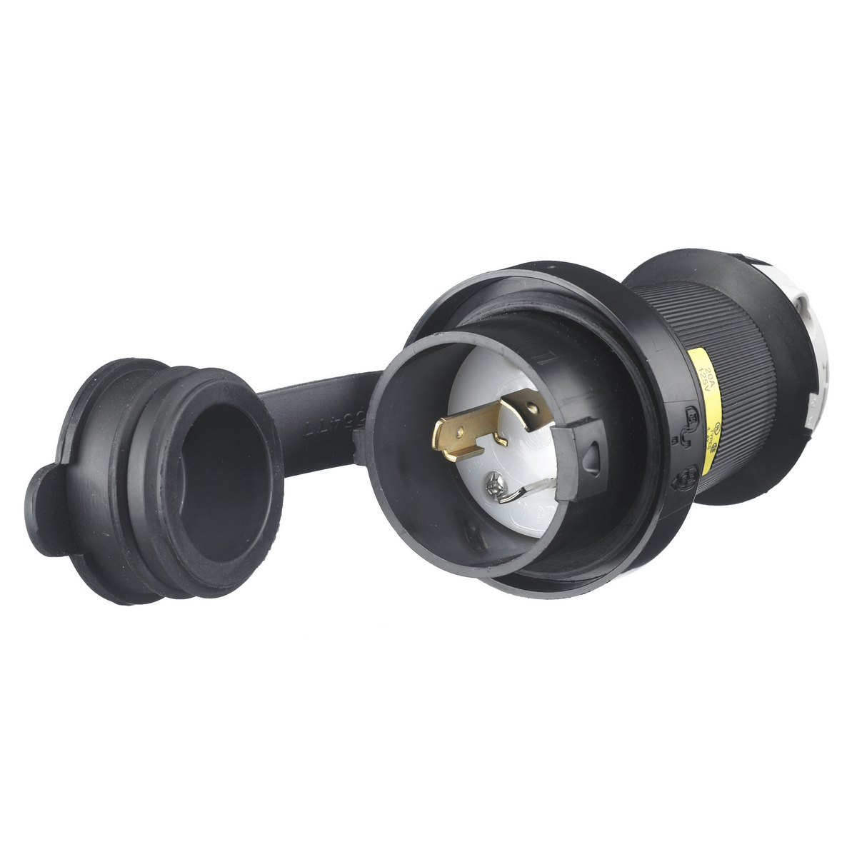 Locking Devices, Twist-Lock®, Watertight Safety Shroud, Male Plug 