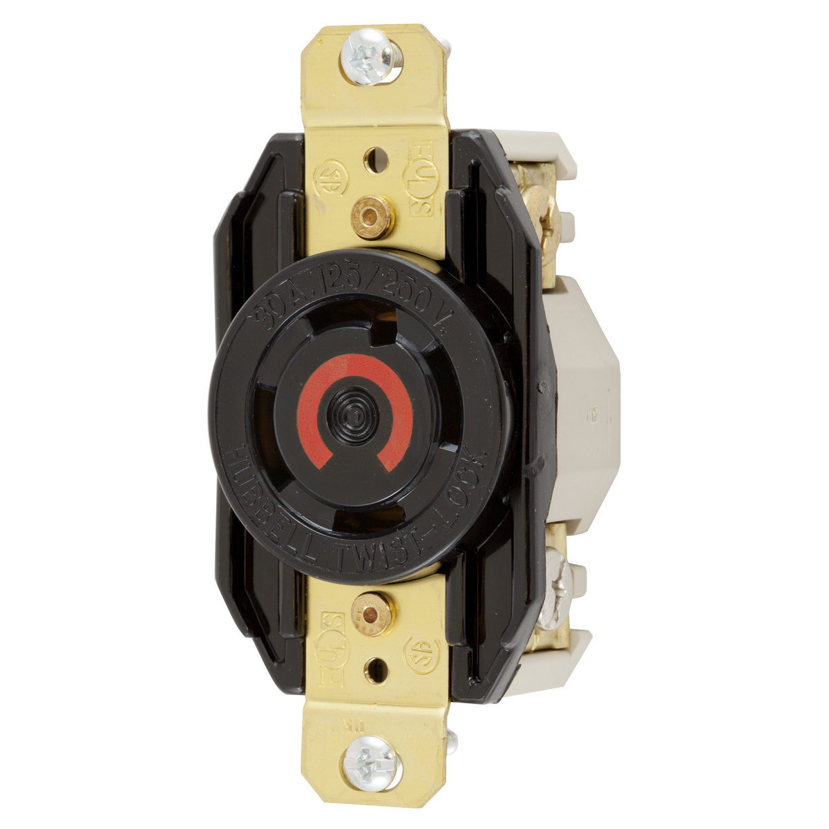 Locking Devices Twist Lock Industrial Flush Receptacle A V Pole Wire