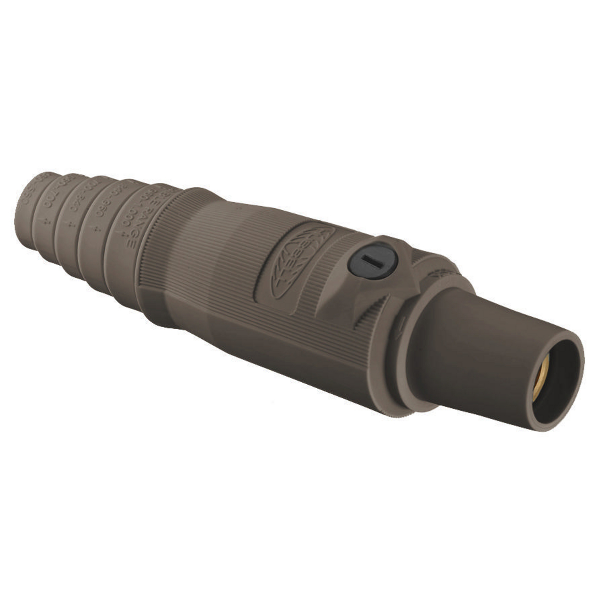 Product image for Hubbell HBL300FBN Single Pole, 300A FeMale Plug, BROWN