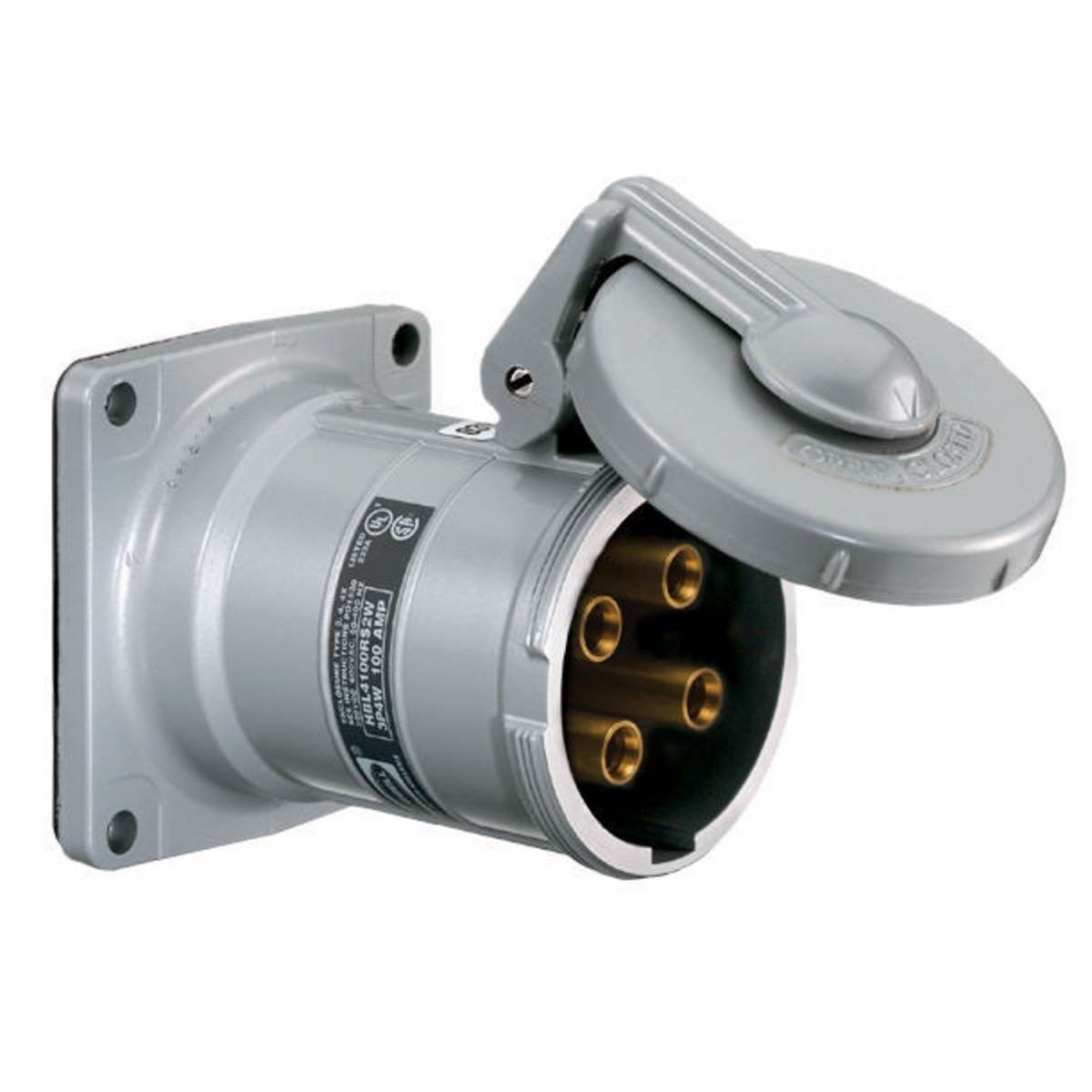 Product image for Hubbell HBL330RS1WR PS, INS, Receptacle, 2P3W, 30A 600V, S1 REV