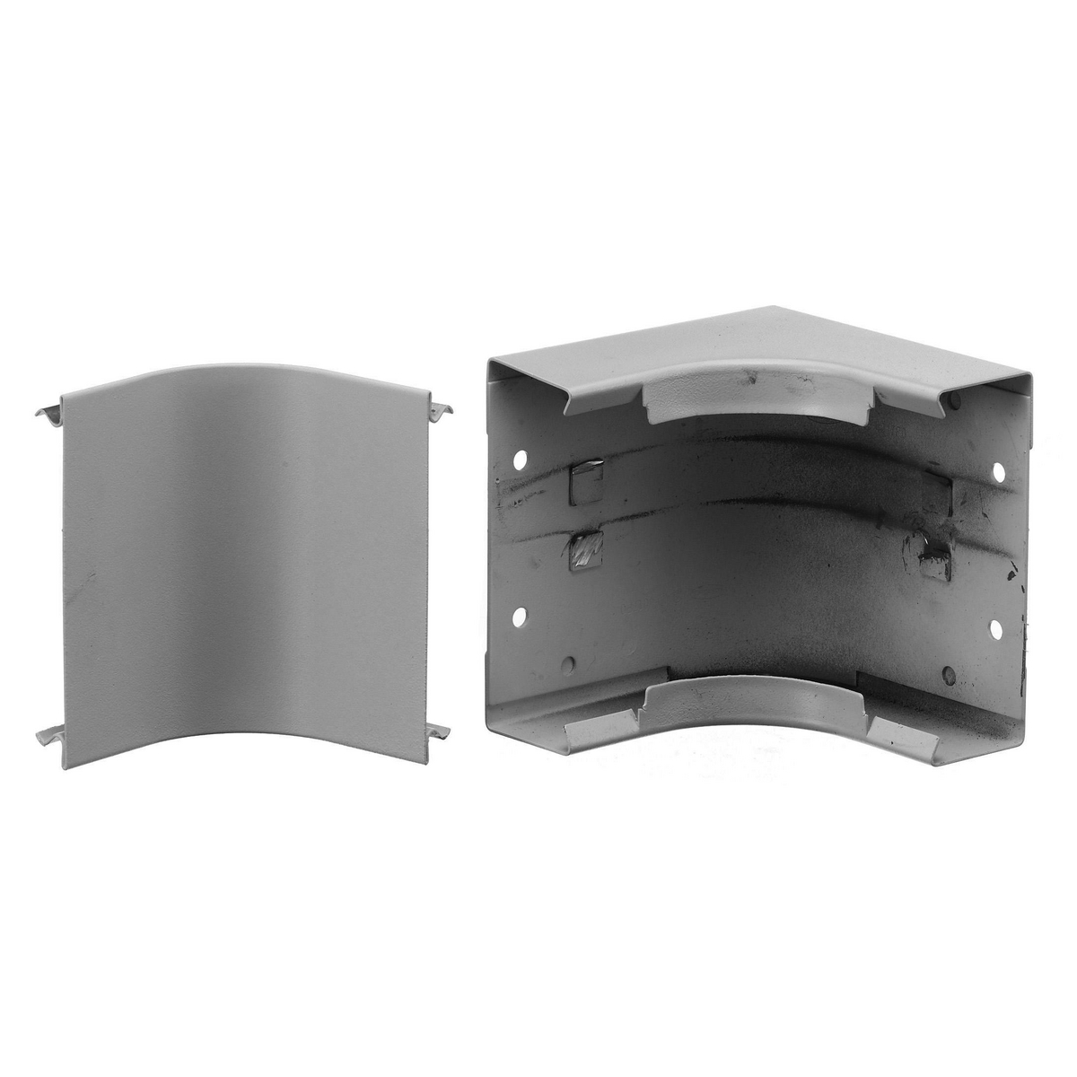 Product image for Hubbell Wiring Devices HBL4717GY HBL4750 Series Raceway Internal Elbow