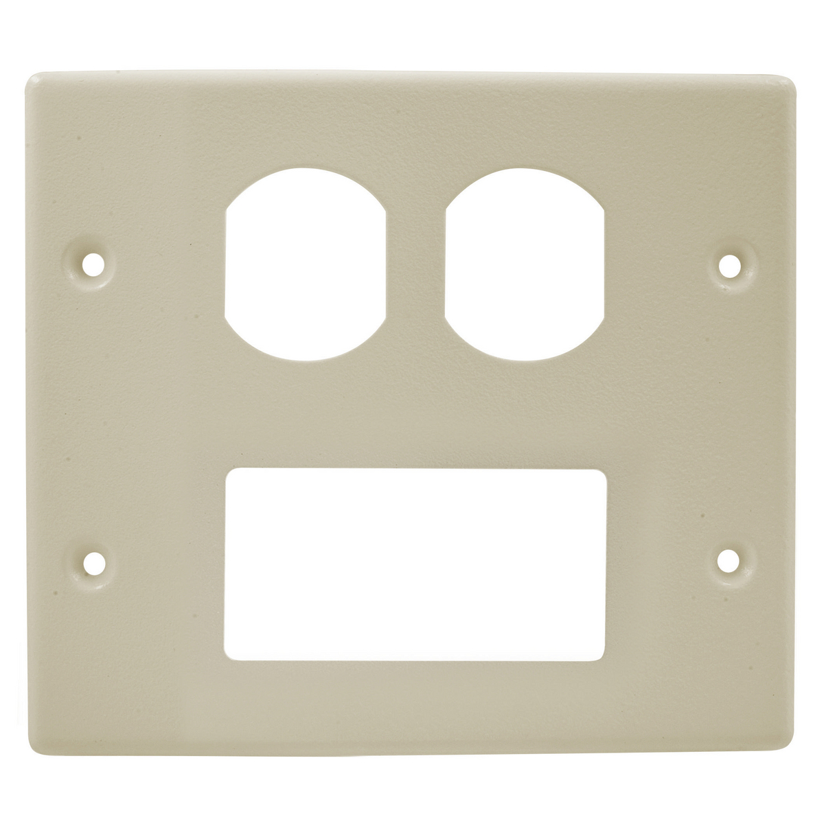 Product image for Hubbell HBL4747BRIV Raceway, PLT, 2G DUP/STY, HBL4750, IV