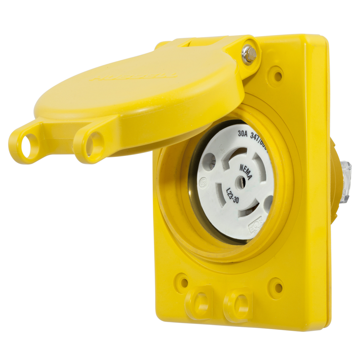 5-Pack NEMA L15-30R Female Twist Lock Receptacle – 30A 250V 4-Wire L15-30