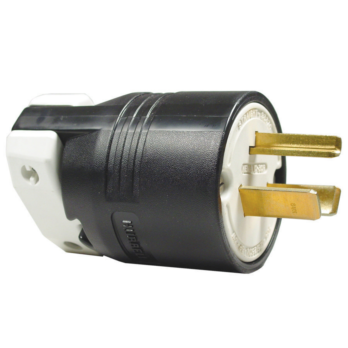 Non-Grounding Hubbell 9770 Cord Cap Plug 2-Wire 10A 250V 