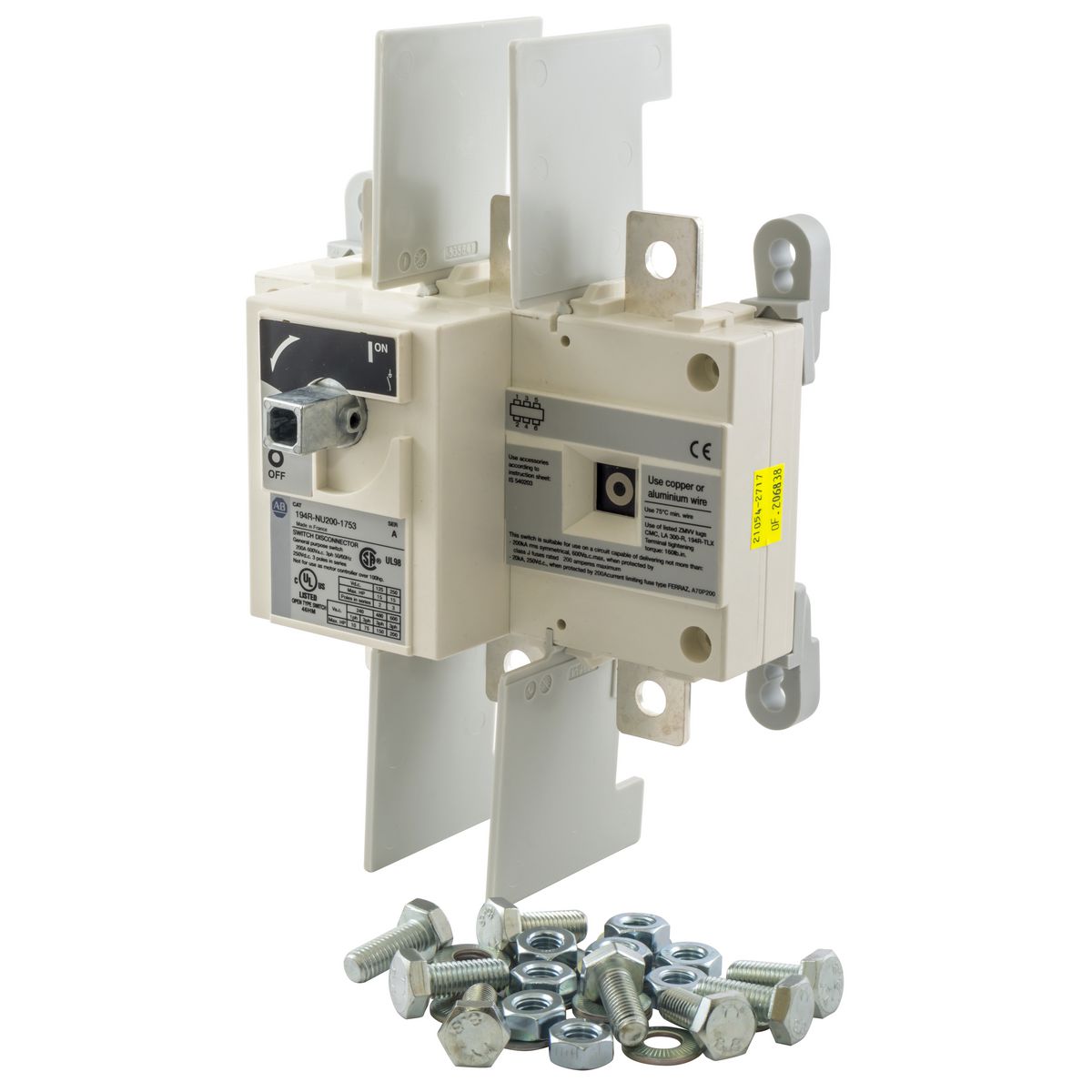 REPLC DISCONNECT SWITCH, 200A