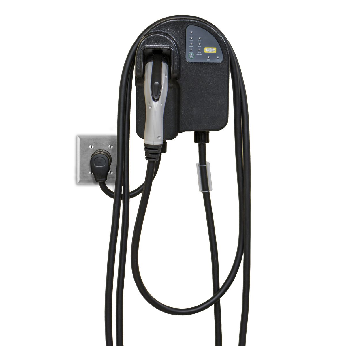 Hubbell Wiring Device Kellems, Electric Vehicle Charger, 30A, 208