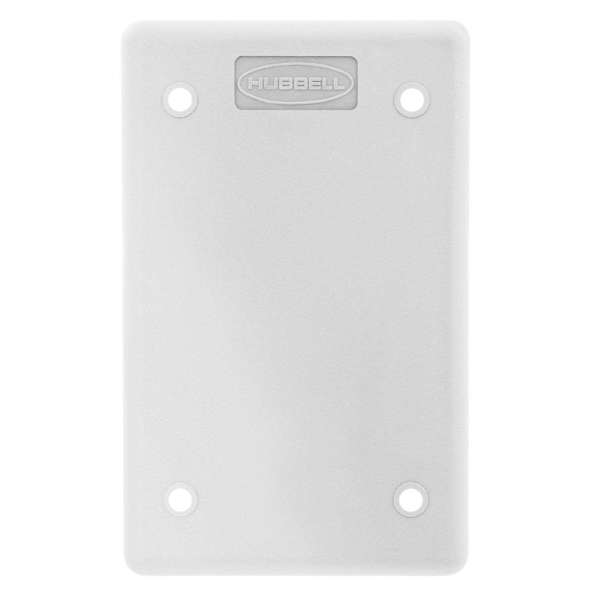 POB COVER PLATE, BLANK, WH