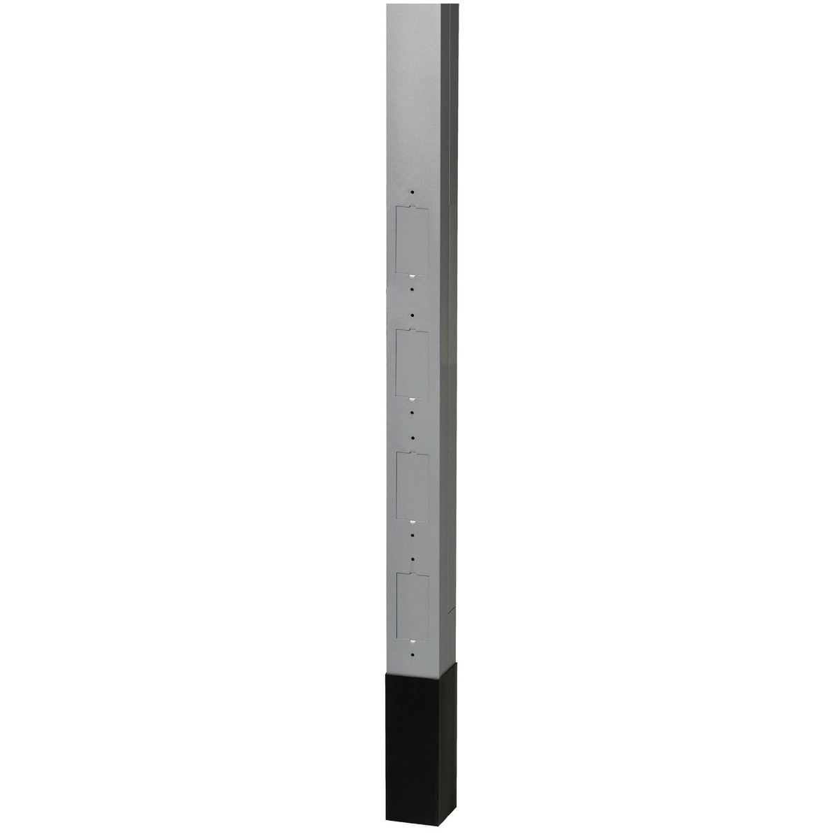 SERVICE POLE, 10'2", BLANK W DIVIDER GY