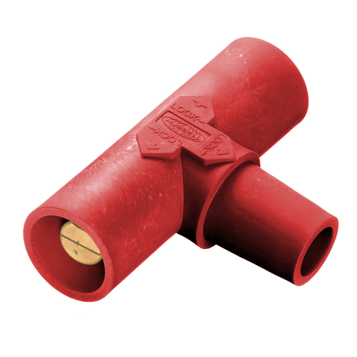 Product image for Hubbell HBLPTR Single Pole, PARALLEL T, FEM-MALE-MALE, RD