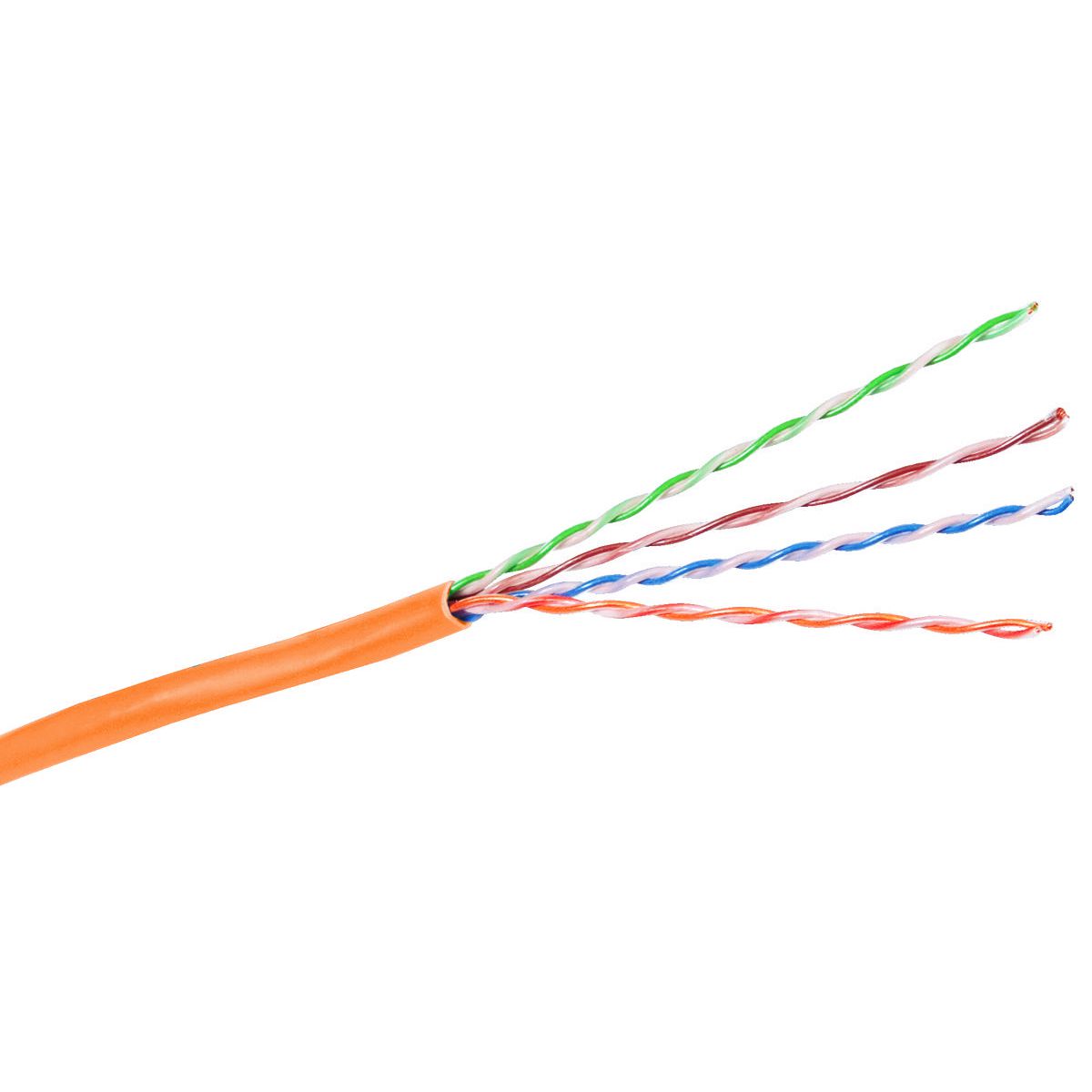 NEXTSPEED LINK Category 6 UTP Cable, REELEX Box, Riser, Orange, HC6RREOR