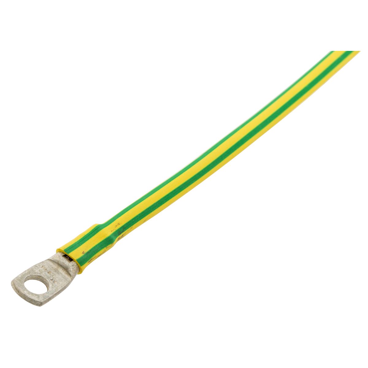 High Flex Grounding Jumper, Green/Yellow, 12 Inch, 1 Pack HGBHF12