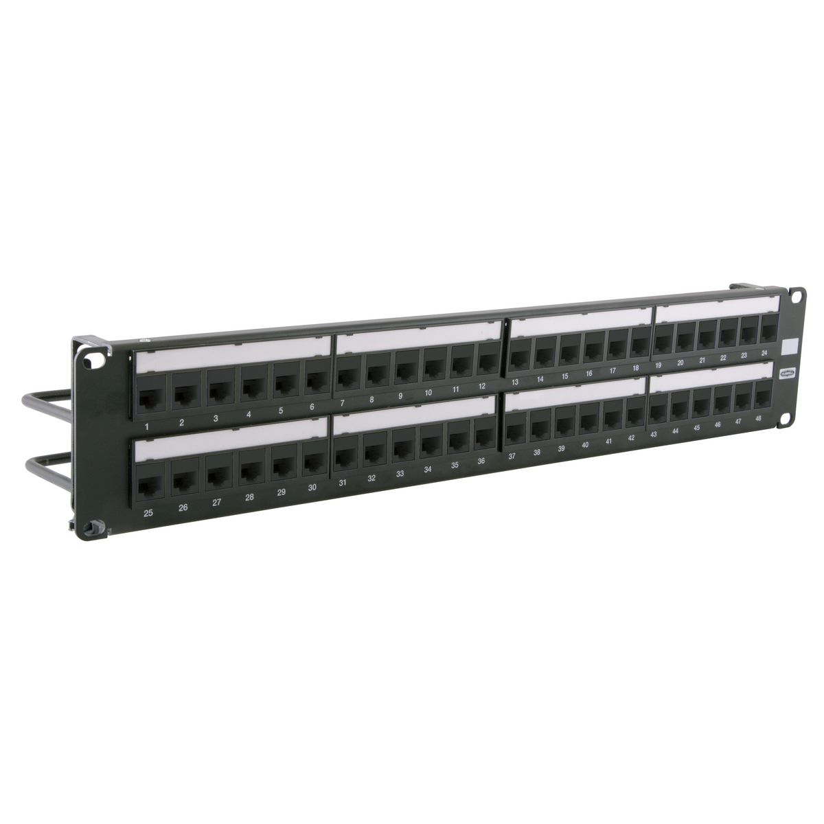 Product image for HPW HPJ6A48 JACK PNL WITH HJU6ABK J