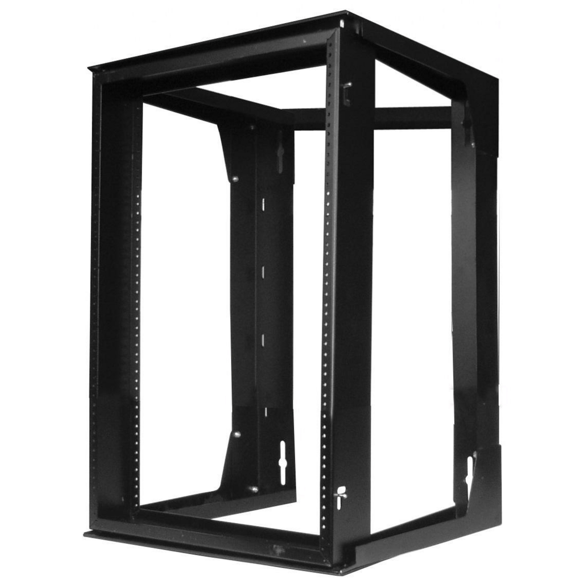 Rack, Cable Management Component, NEXTFRAME Wall Mount Swing Frame, 24 H,  Black, HPWWMR24