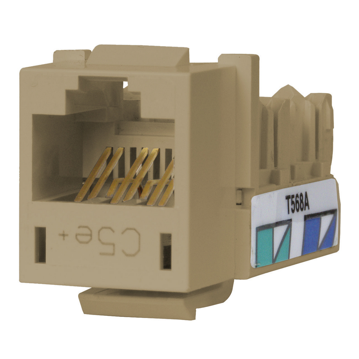 Product image for HPW HXJ5EAL25 JACK, HXJ,CAT5E,8POS,