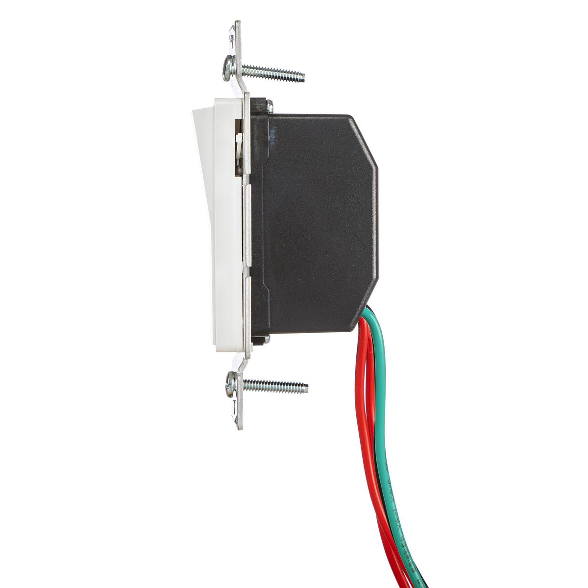 Lighting Controls Residential Rocker Dimmer Switch, 200W LED/CFL, 600W