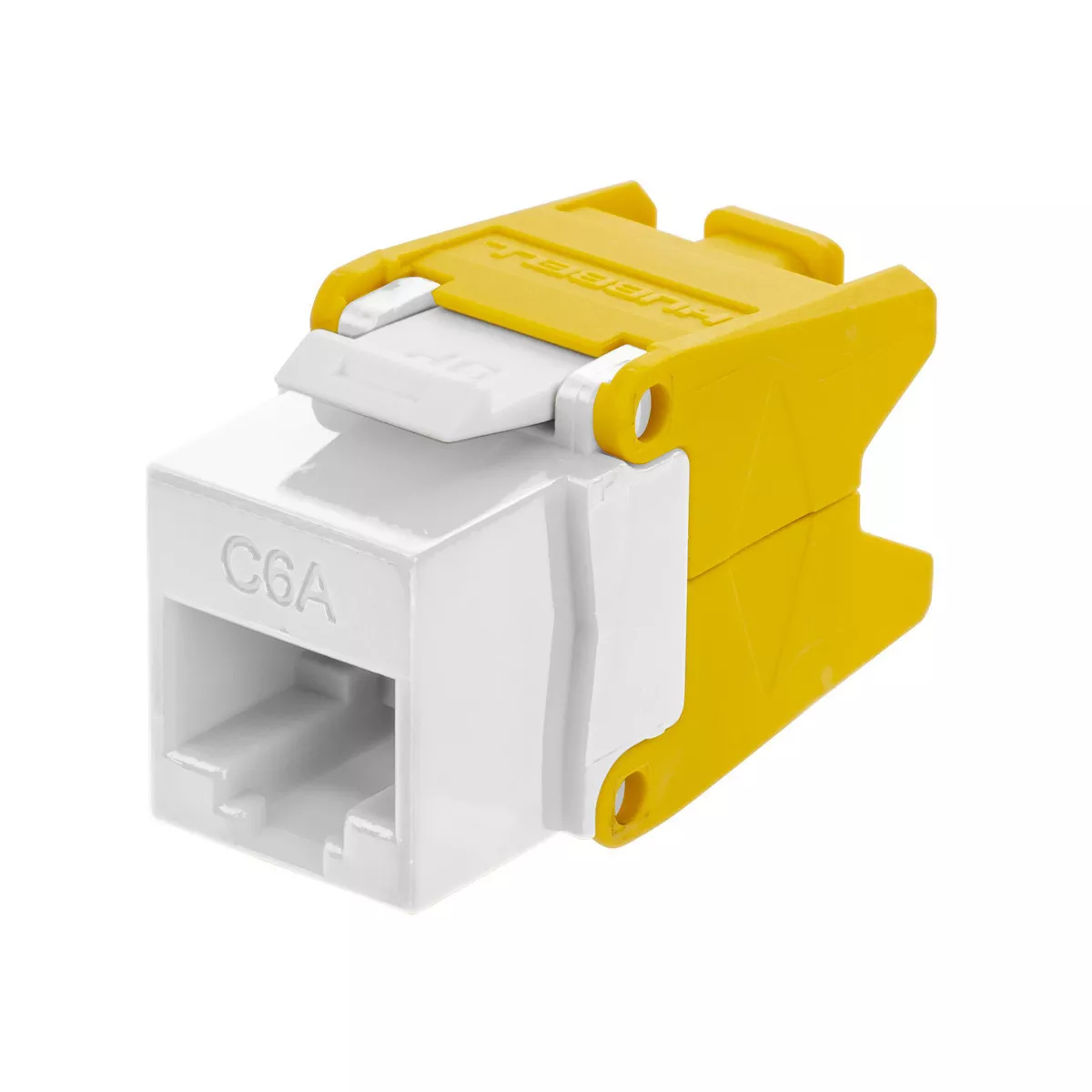 netSELECT Category 6A Jack with Cobra-Lock™ Termination | NSJU6AW | Hubbell  Premise Wiring