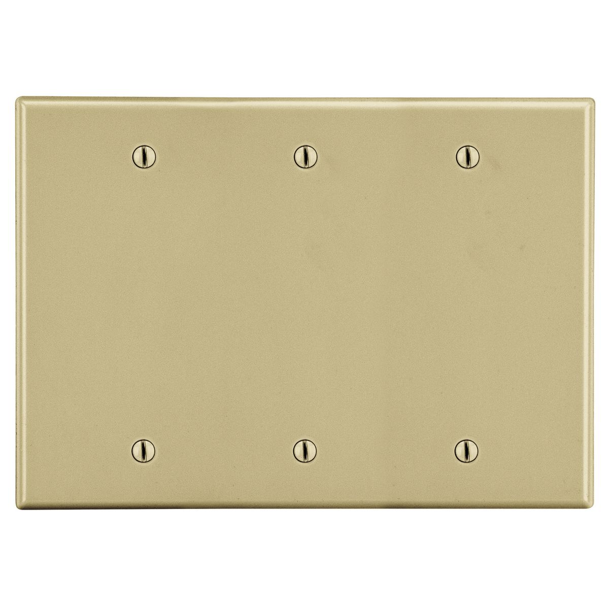 Product image for HWDK P33I WALLPLATE, 3-G, 3) BOX MT