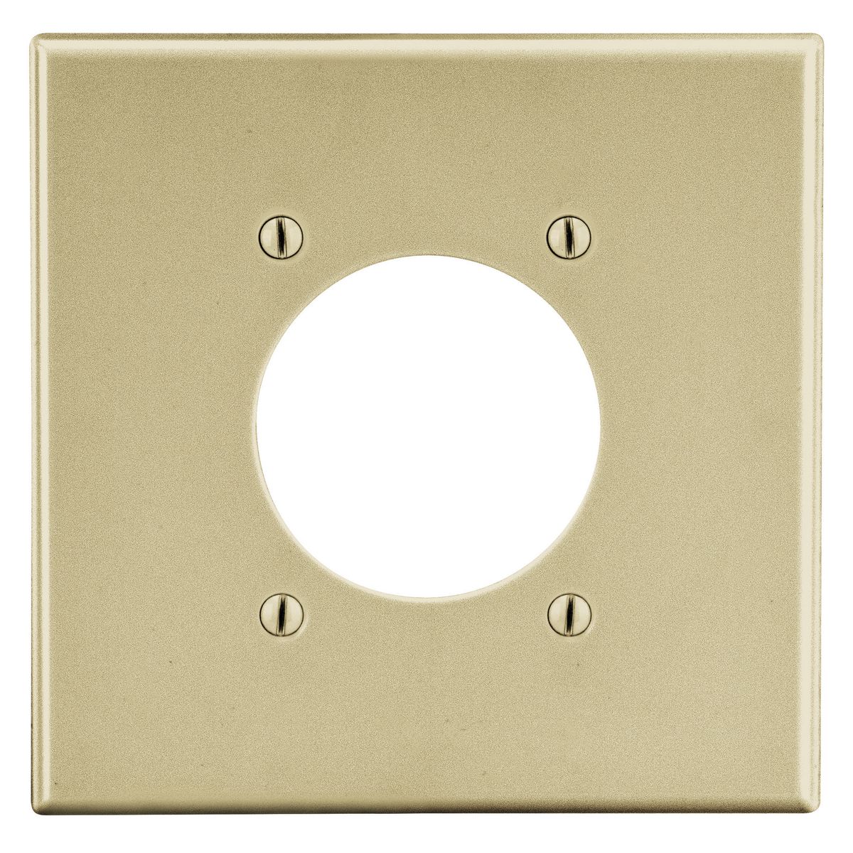 WALLPLATE, M-SIZE, 2-G, 2.15" OPNG, IV