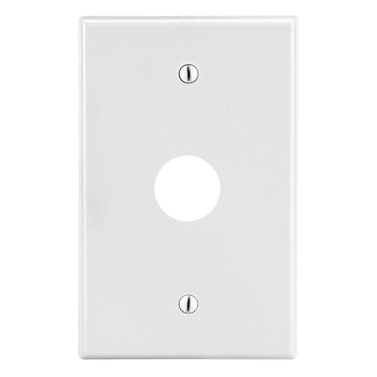 Product image for HWDK P737W WALLPLATE, 1-G, .625" OP