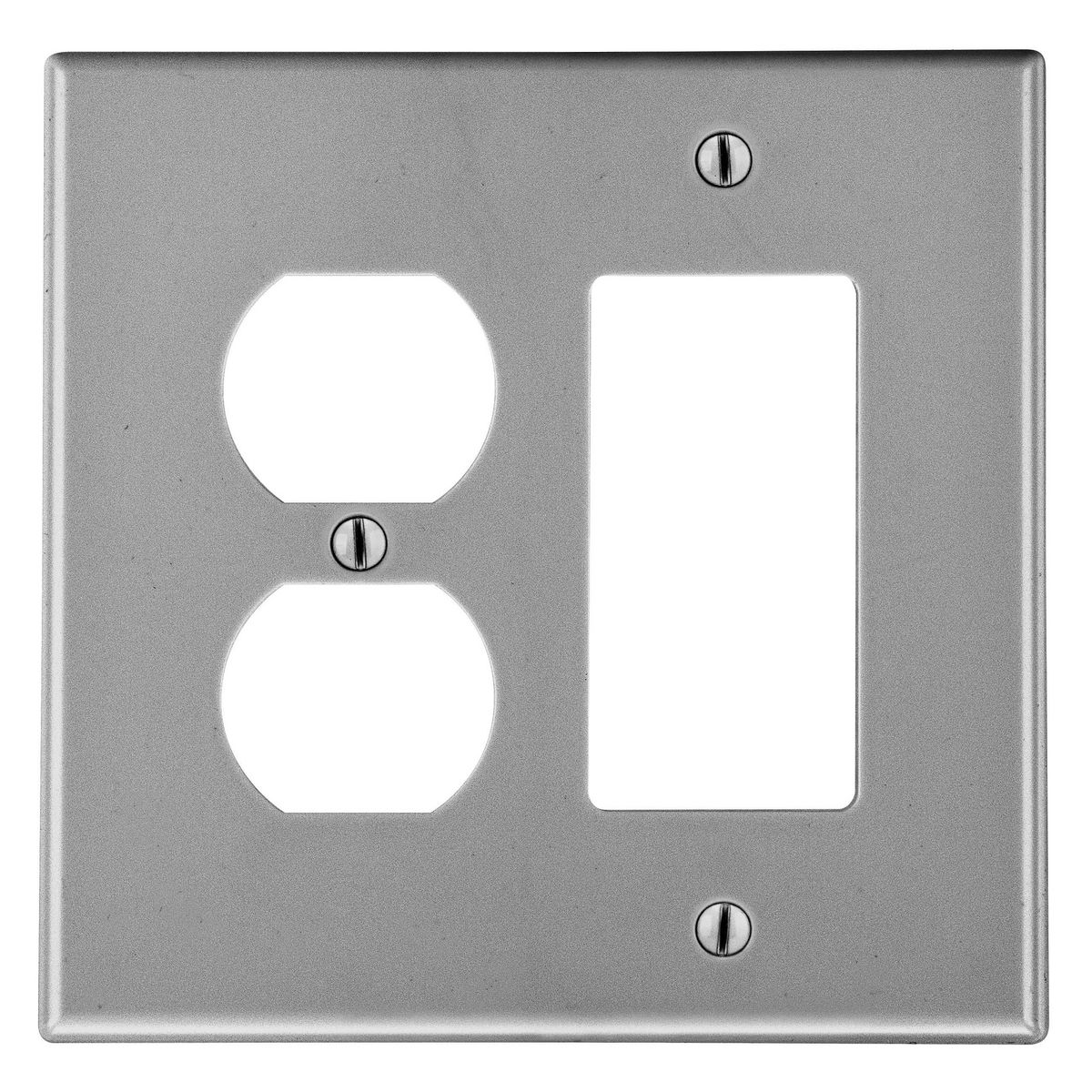 2 Gang Commercial-Grade Stainless Steel Water-Resistant Wallplate