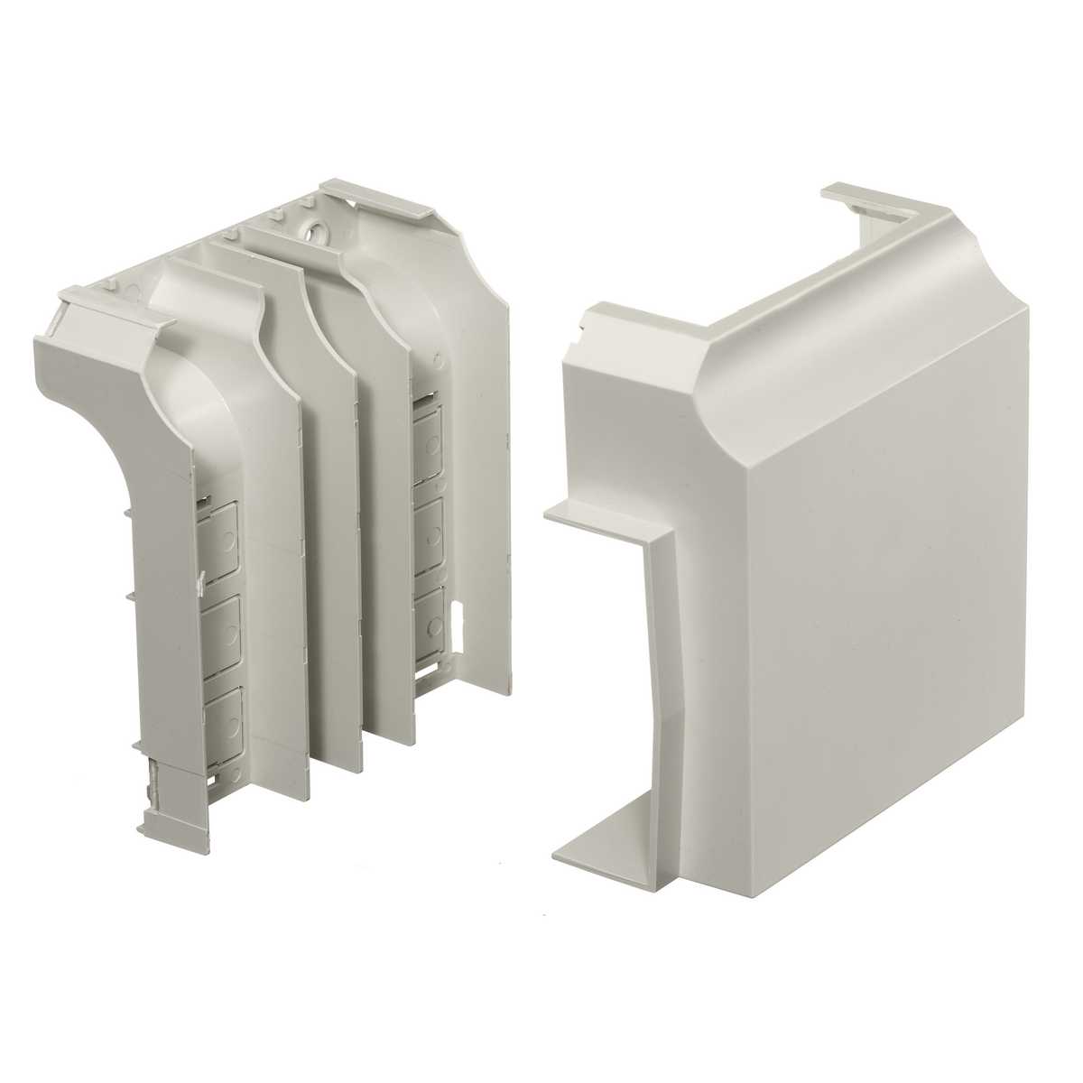 Product image for Hubbell PB3TCBCA Raceway, 2/3 CH TEE FTG, BASE & CVR