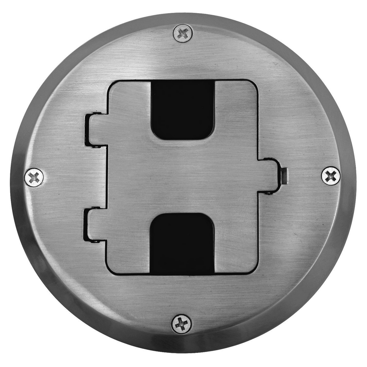 Bryant Electric RF515SS Floor Box Kit Stainless 