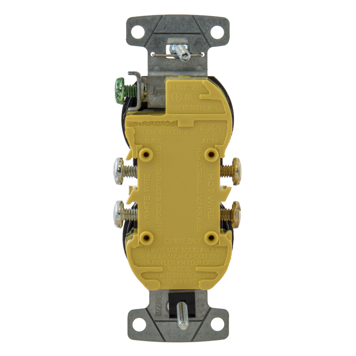 TradeSelect, Straight Blade Devices, Receptacles, Residential Grade