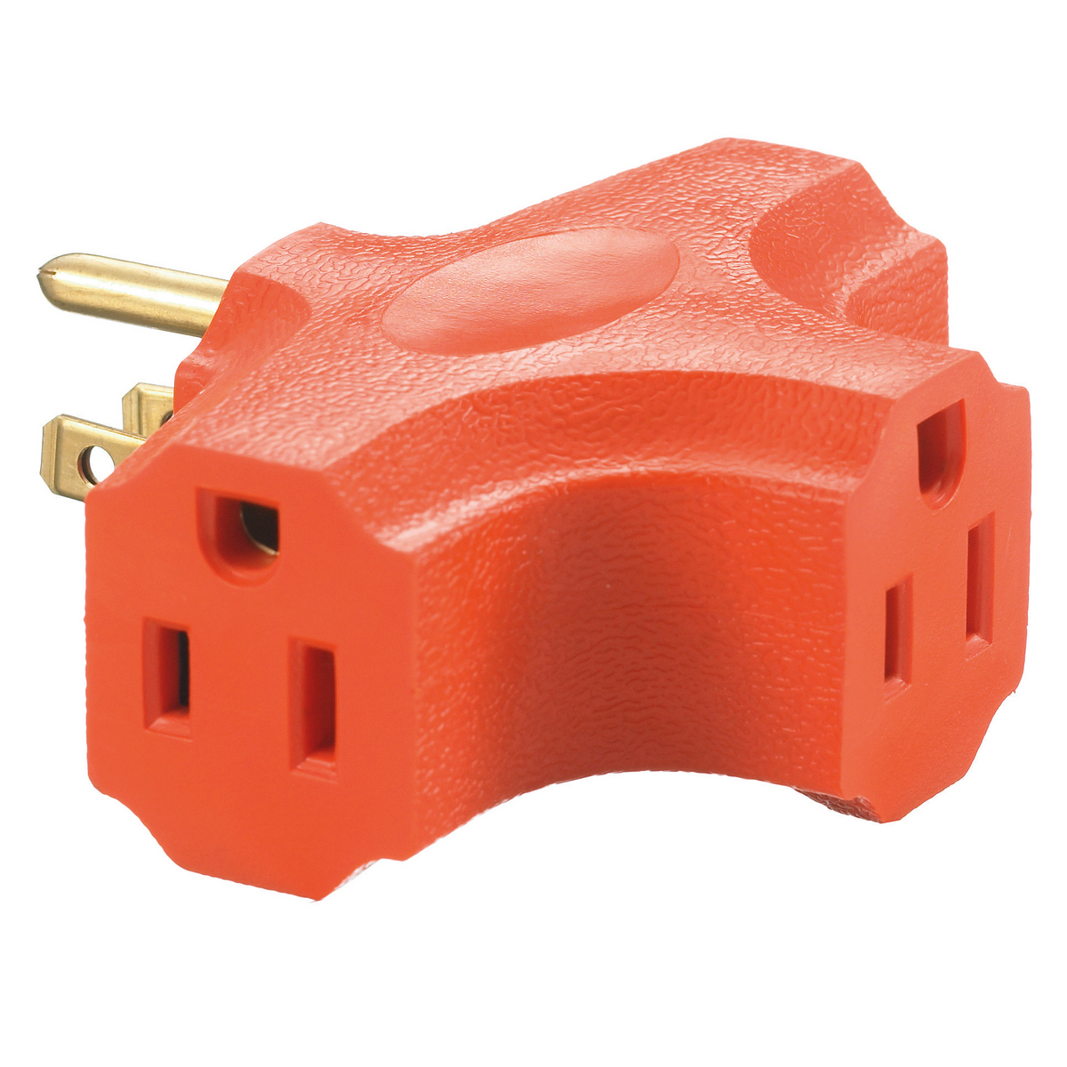 TAP, SINGLE TO 3 OUTLET, 15A 125V, HD,OR