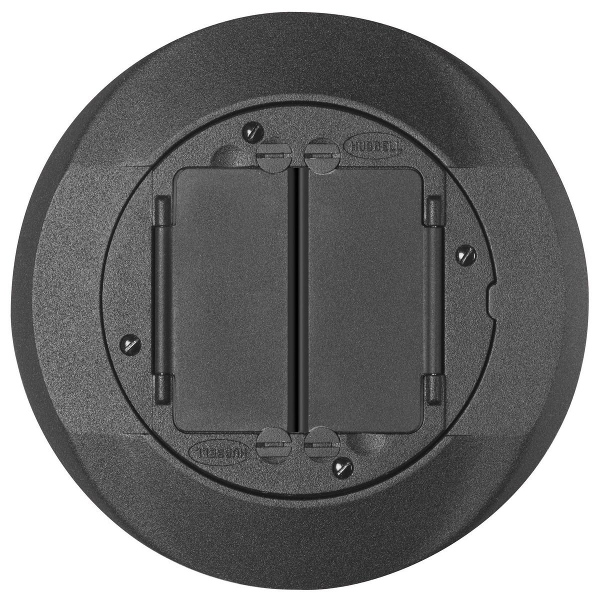 S1CFCBL Floor Box Carpet Flange and Cover Hubbell Wiring Device