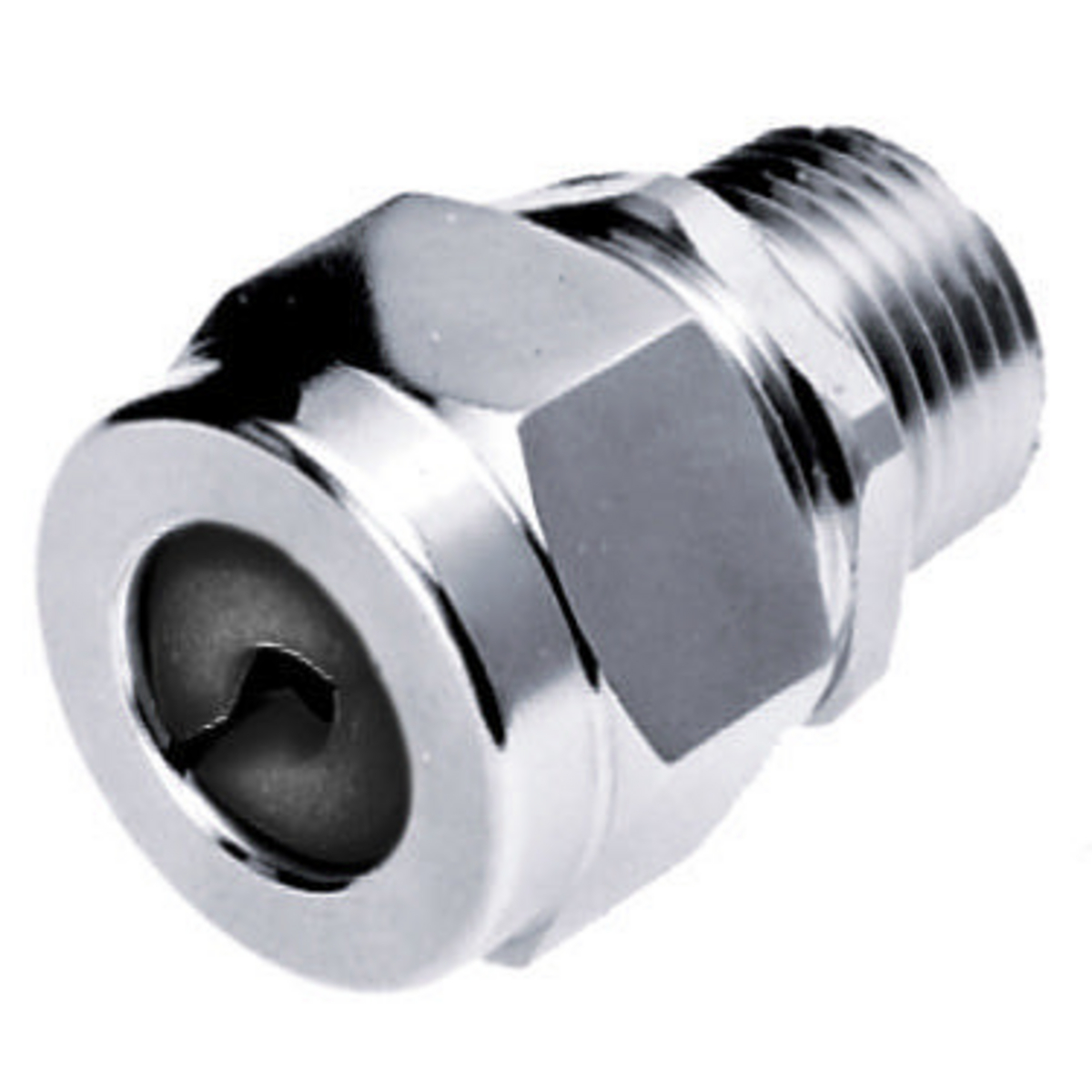 Product image for Hubbell SHC1010ZPCORDCON, STR ML, .25-.31", 3/8", STL