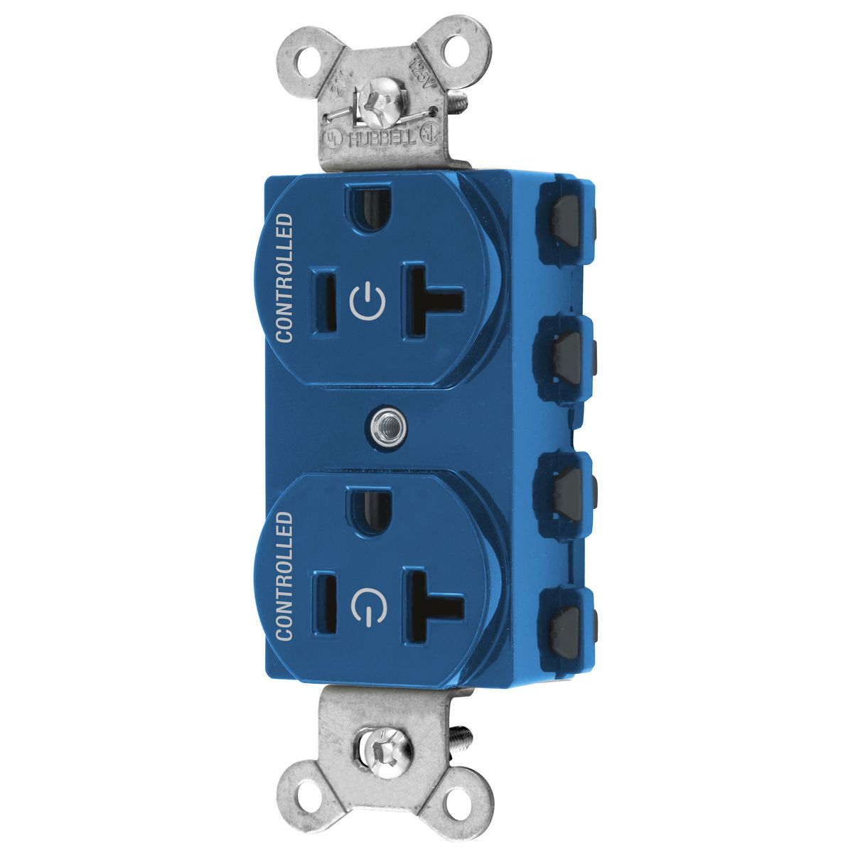 Straight Blade Devices, Receptacles, Duplex, SNAPConnect, Controlled