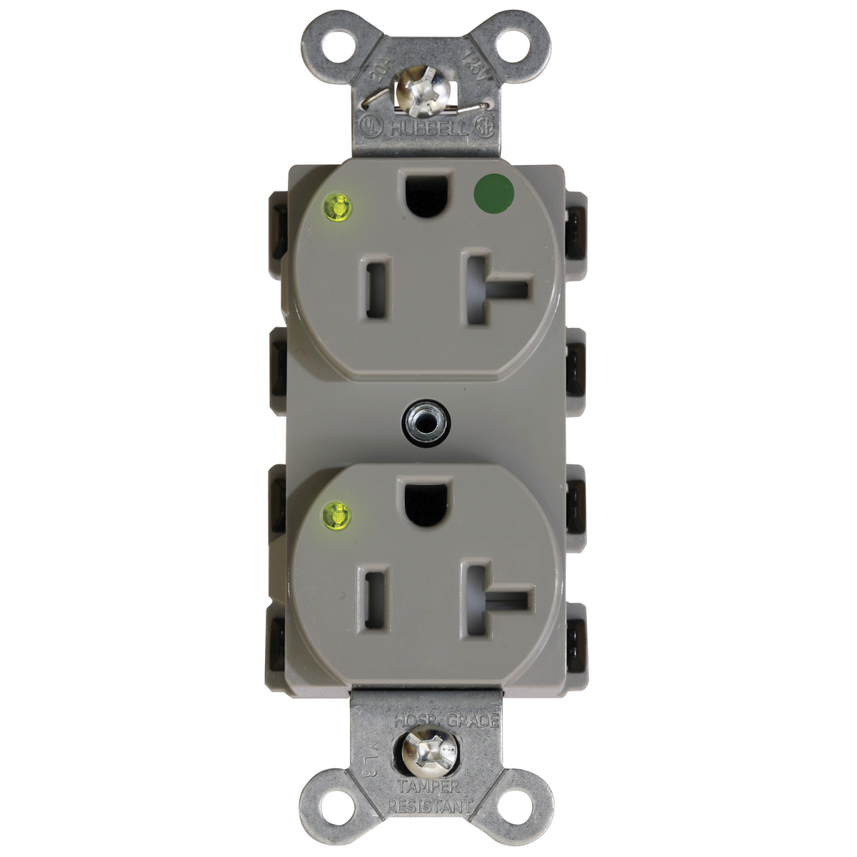 Straight Blade Devices Receptacles Duplex Snapconnect Hospital Grade Tamper Resistant Led 7359