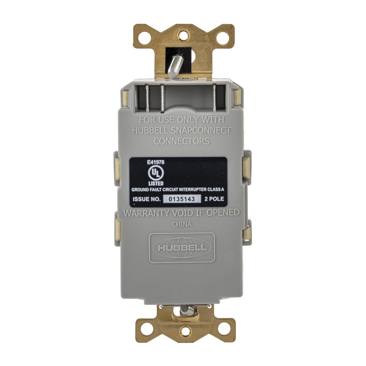 SNAPConnect® Heavy Duty Hospital Grade AUTOGUARD® SelfTest GFCI