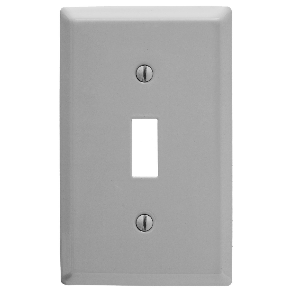 Wallplates and Boxes, Metallic Plates, 1 Gang, 1) Toggle, Standard