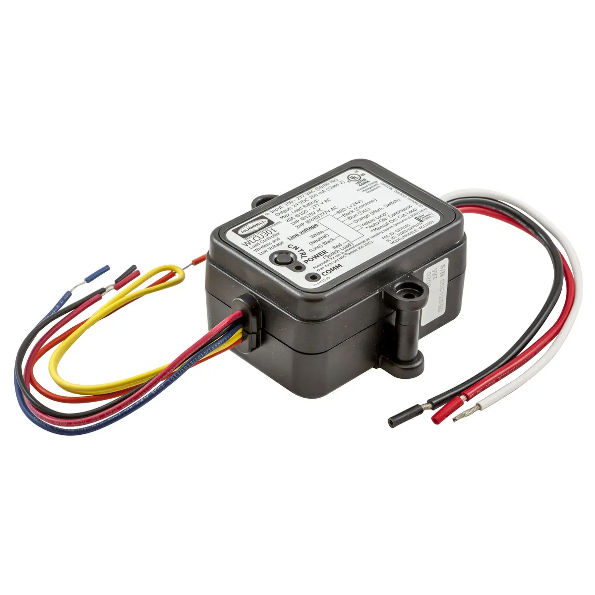 Switches and Lighting Controls, OccupancySensors, Wireless H-Moss Control  Unit, 120/277V AC 60HZ, For use withCeiling and Wall Mounted Sensors |  WLCU301 | Hubbell Wiring Device-Kellems