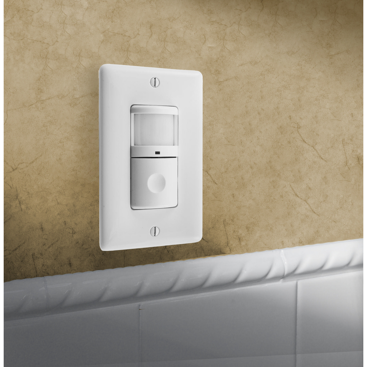 Hubbell ATP1277W Wall Switch Sensor 1 Button White for sale online 