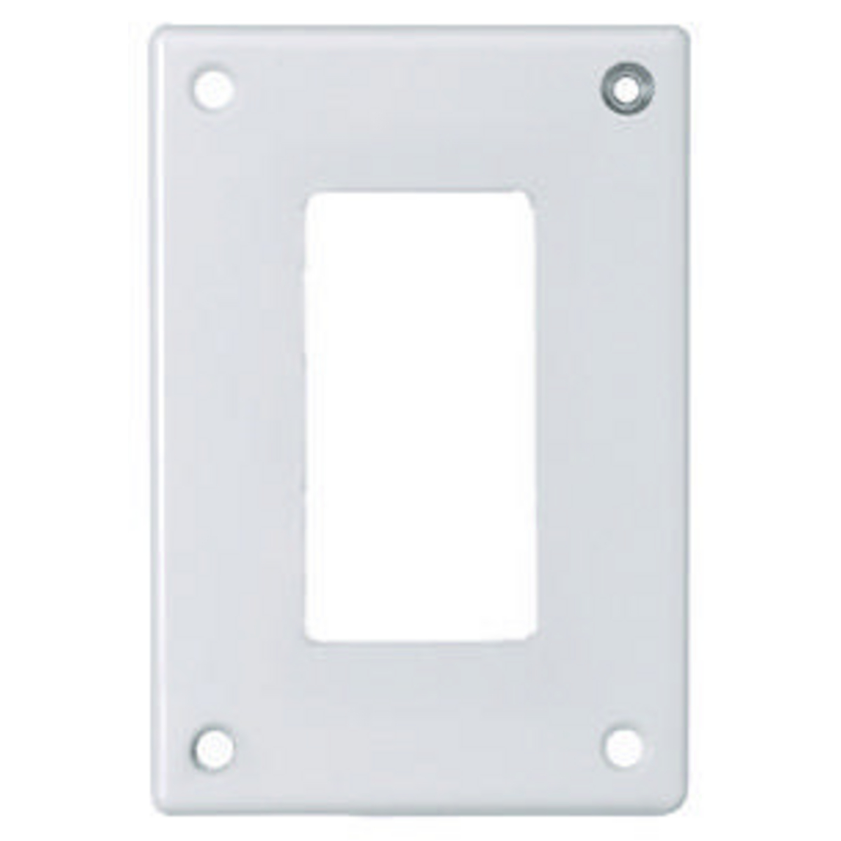 Hubbell Wiring Systems SWP26 Cold Rolled Zinc Plated Steel Security Wall Plate, 