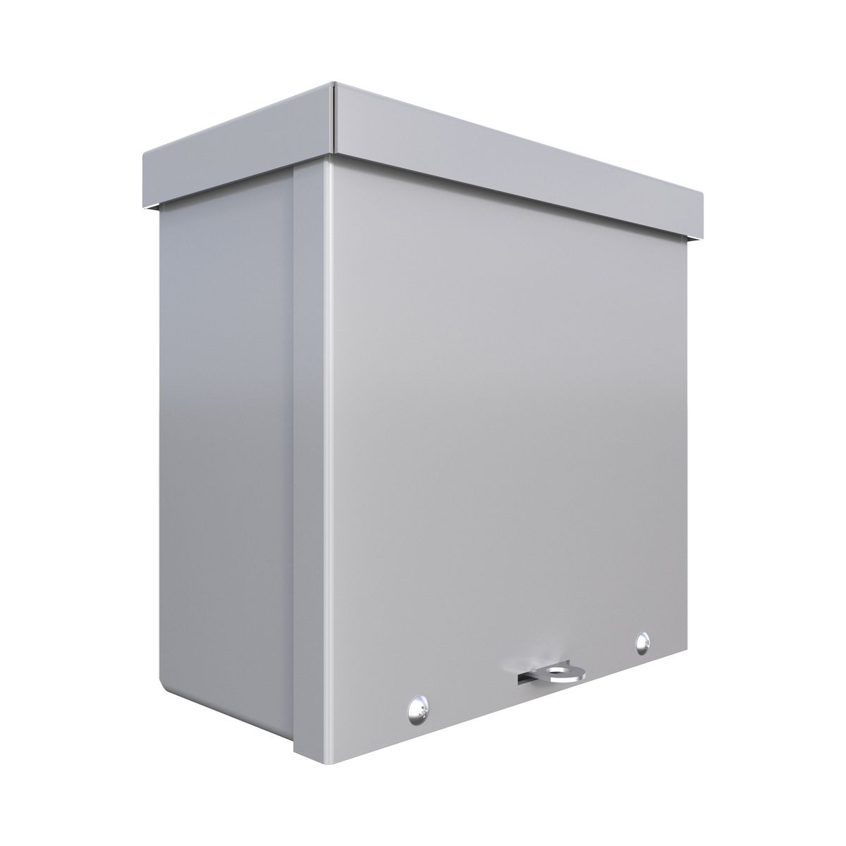 WEG RSC080804 NEMA3R SCREW COVER  WALL MOUNT 8X8X4 CARBON STEEL GRAY