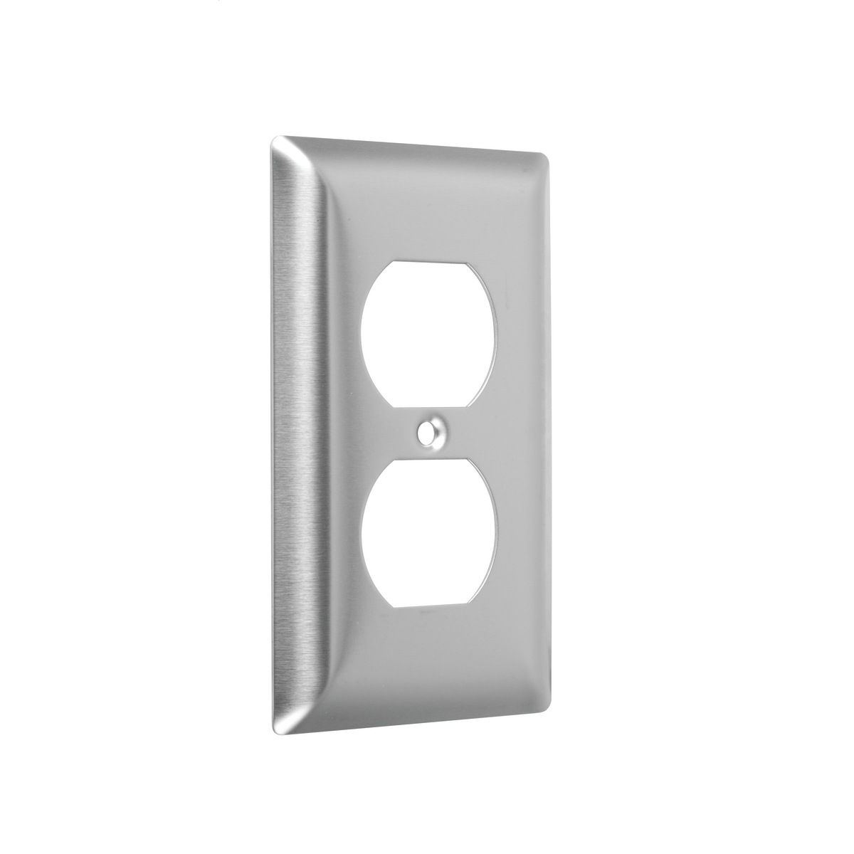 Ivory Smooth TayMac WI-DD Standard Metallic Wallplate with Two Duplex Receptacle Type Two Gang 