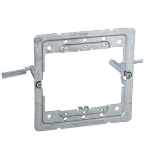 4 in. Square RETRO-RING®, Old Work, Used for Mounting of One of Two Device Applications