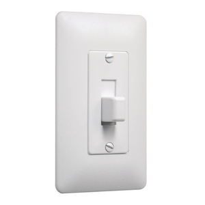 1-Gang MASQUE® 2000 Wallplate, Toggle Cover, White