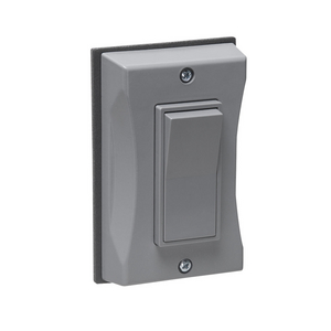 Hubbell-Bell 5036-0 2-Gang Weatherproof Vertical 30-50-Amp Receptacle Device Cover Gray 