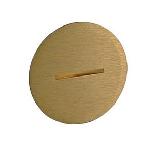 2-1/8 in. Flush Slotted Plug