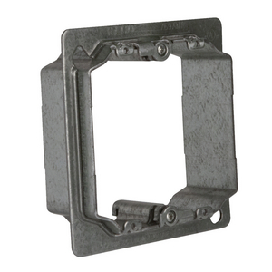 4 in. Square Adjustable Mud Ring, Two Device